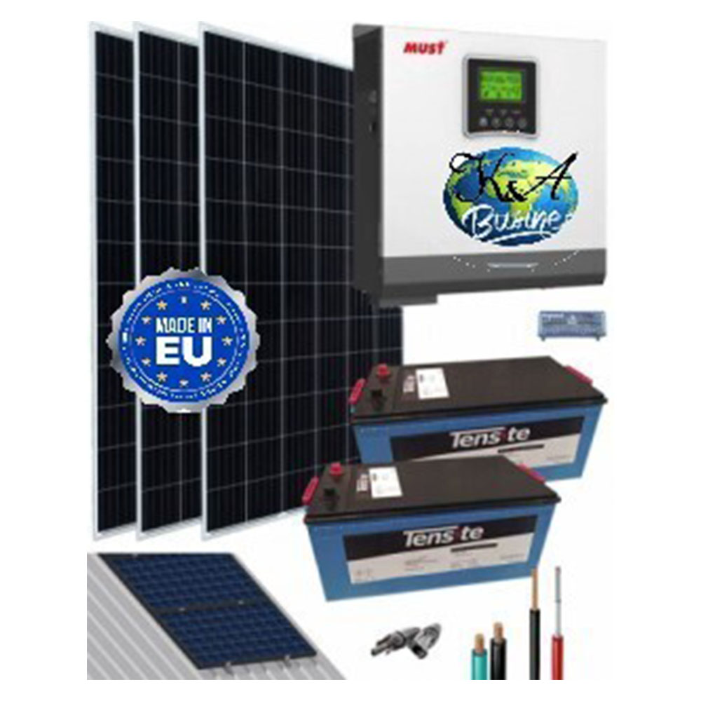 Kit Solaire Installation Isolée 3000W 24V 6000Whdia - K&A Business  International